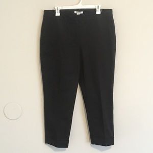 NWT Black crop pants
